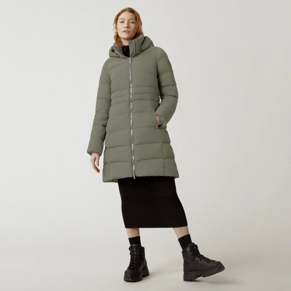 BNWT CANADA GOOSE Aurora Parka IN Sagebrush SIZE M